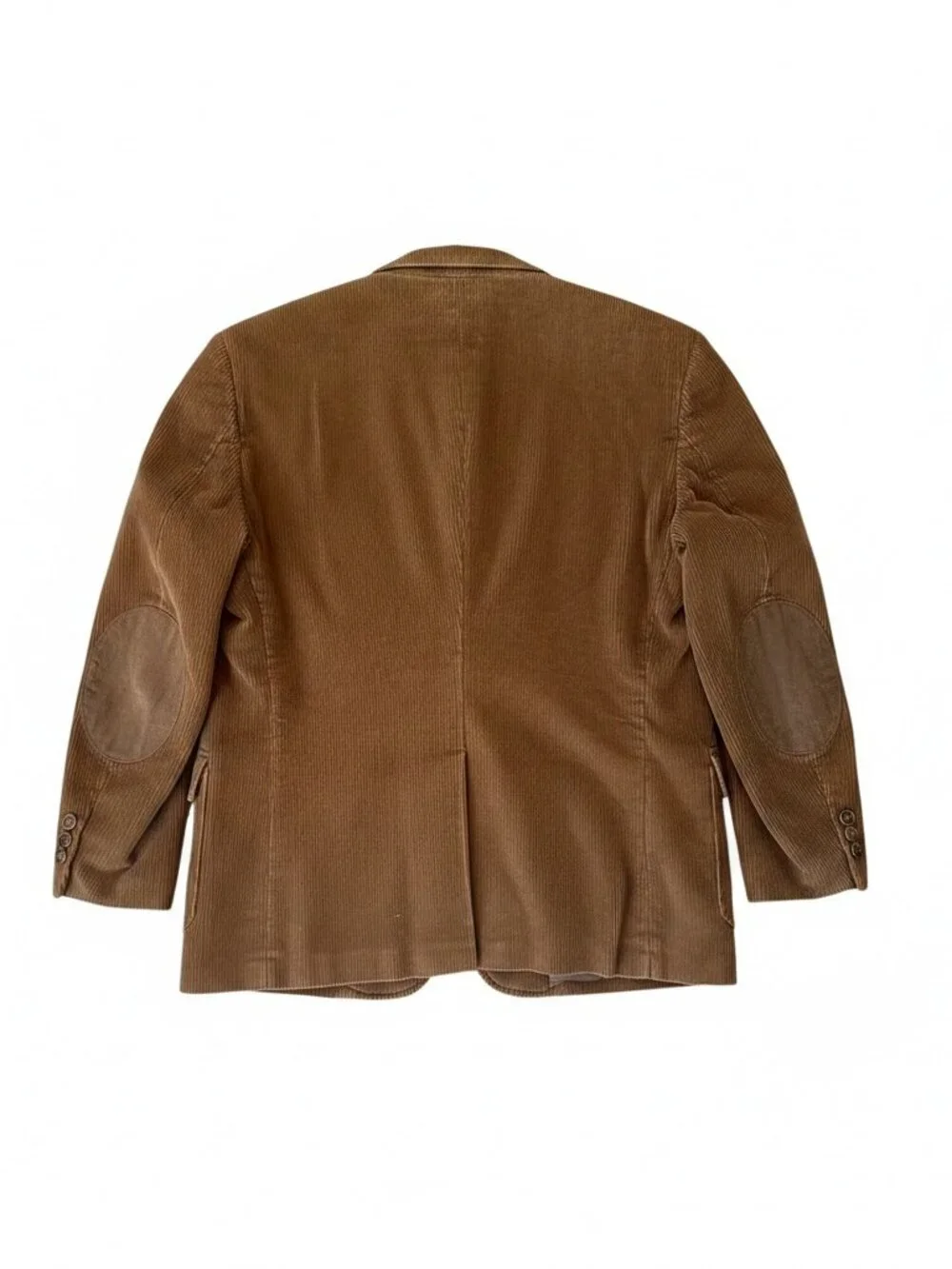 Vintage Patrick James Corduroy Sport Coat Suede Elbow Patches Made in USA L XL